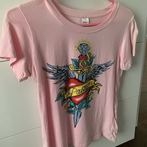 ED HARDY Copy! Super Fun Cotton Graphic Tee